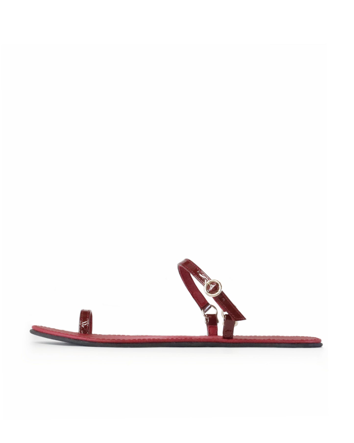 »Berry Bordeaux« Strappy Dress Sandals